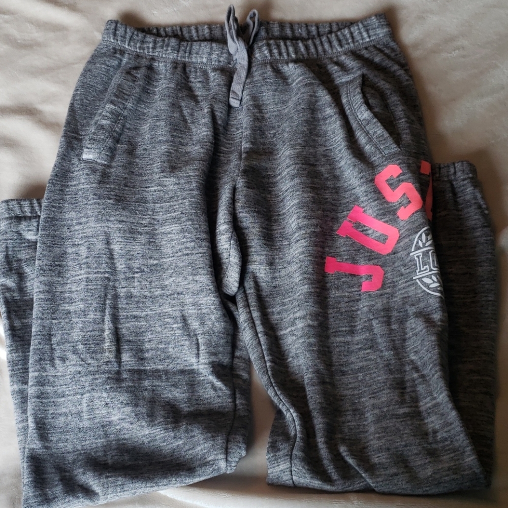 Justice active sweatpants